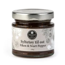 AMUNDSEN TRADING Amundsen Syltetøy Fiken & Svart Pepper