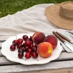 CHRISTIANIA 1739 Botanisk Tallerken 26 cm Hvit