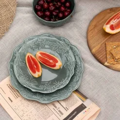 CHRISTIANIA 1739 Botanisk Tallerken 26cm Grønn