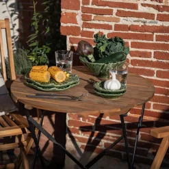 SEASONS Christiania 1739 Leaf Porselensfat 20,5cm