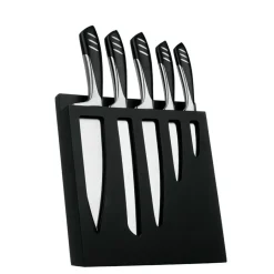 CHRISTIANIA 1739 Nagasaki Knivblokk Sort m/5 Kniver