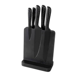 CHRISTIANIA 1739 Tokyo Knivblokk 5 Kniver Sort