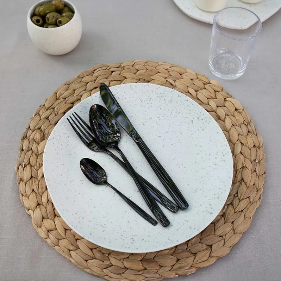 CHRISTIANIA BESTIKK Sienna Bestikksett 24 deler Svart