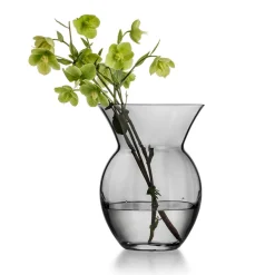 HADELAND GLASSVERK Daisy Vase Røkgrå 21cm -