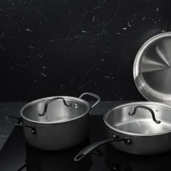 ASK Flint Gryte m/Lokk 20cm 2,8L