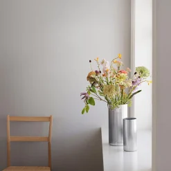 GEORG JENSEN Bernadotte Vase Stor 25,6cm Rustfritt Stål