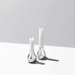 GEORG JENSEN Cafu Lysestake 55x76 Stål 2stk
