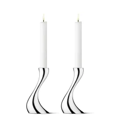 GEORG JENSEN Home Cobra Lysestaker 2pk
