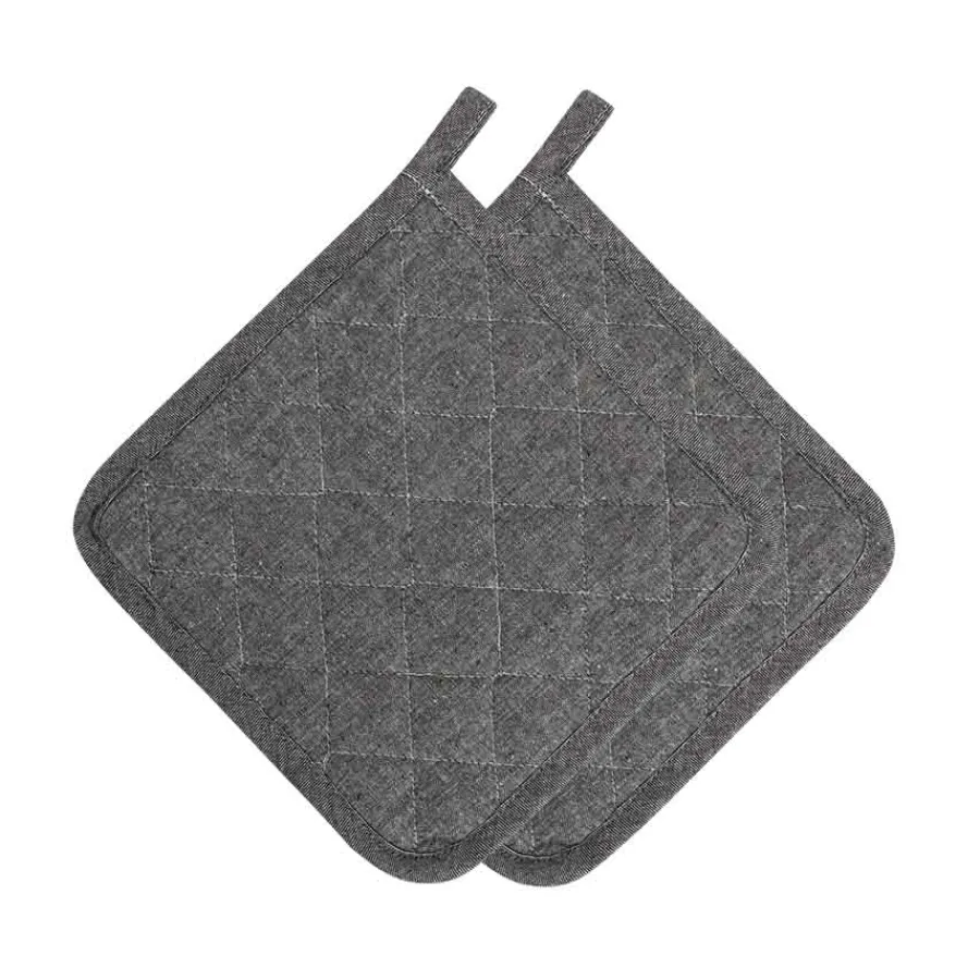 CHRISTIANIA 1739 Gryteklut Sort 2pk 22x22cm Eco