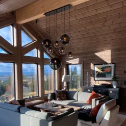 HADELAND GLASSVERK Arkiv Taklampe Vinternatt 4014 7stk