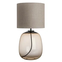 HADELAND GLASSVERK Austra Bordlampe Kakao