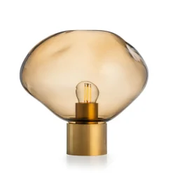 HADELAND GLASSVERK Crystal Stone Bordlampe