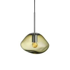 HADELAND GLASSVERK Crystal Stone Pendellampe