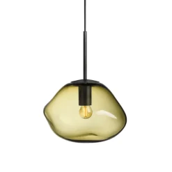 HADELAND GLASSVERK Crystal Stone Pendellampe