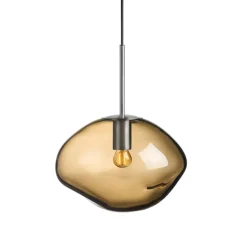 HADELAND GLASSVERK Crystal Stone Lampe