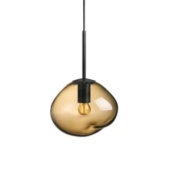 HADELAND GLASSVERK Crystal Stone Lampe