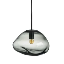 HADELAND GLASSVERK Crystal Stone Pendellampe