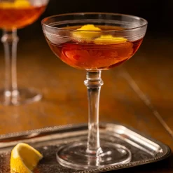 HADELAND GLASSVERK Elizabeth Champagneskål Blomsterslip 25cl Klar