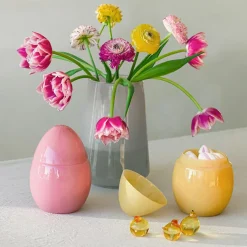 HADELAND GLASSVERK Glassegg Opal Rosa