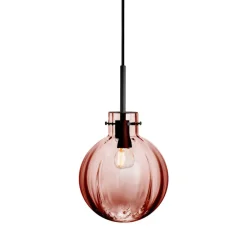 HADELAND GLASSVERK Krystallkule Taklampe