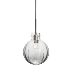 HADELAND GLASSVERK Krystallkule Lampe