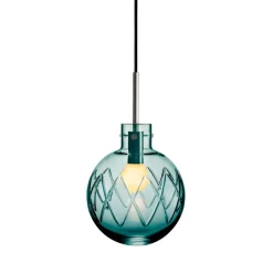 HADELAND GLASSVERK Krystallkule Lampe