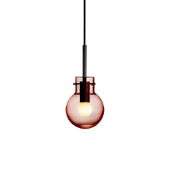 HADELAND GLASSVERK Krystallkule Taklampe