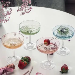 HADELAND GLASSVERK Odyssé Cavaskål Rosa 25cl 2pk