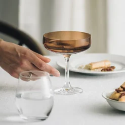 HADELAND GLASSVERK Odyssé Cavaskål Kakao 25cl 2pk