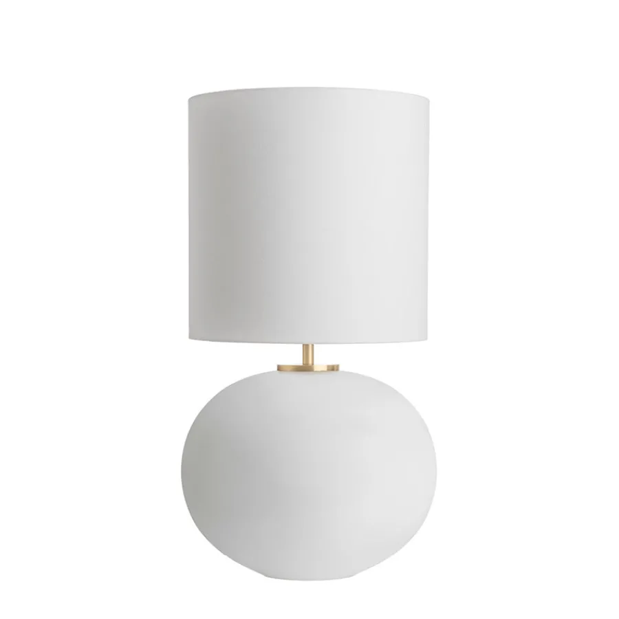 HADELAND GLASSVERK Senja Bordlampe Matt Hvit