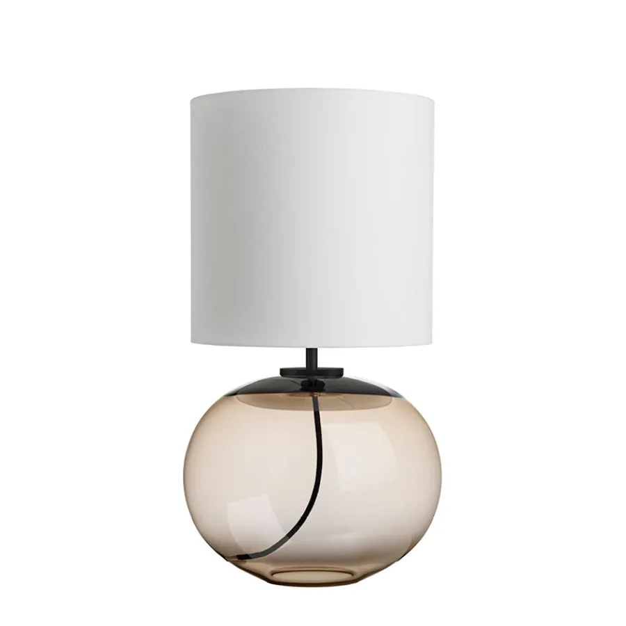 HADELAND GLASSVERK Senja Bordlampe Kakao