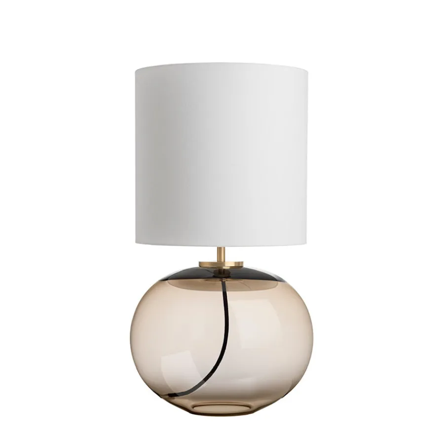 HADELAND GLASSVERK Senja Bordlampe Kakao