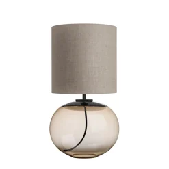 HADELAND GLASSVERK Senja Bordlampe Kakao