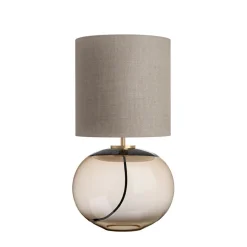 HADELAND GLASSVERK Senja Bordlampe Kakao