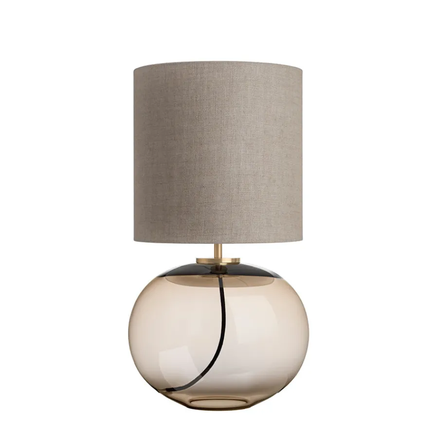 HADELAND GLASSVERK Senja Bordlampe Kakao