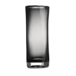 HADELAND GLASSVERK Sine Vase 29,5x11cm Røkgrå