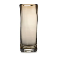 HADELAND GLASSVERK Sine Vase 29,5x11cm Kakao