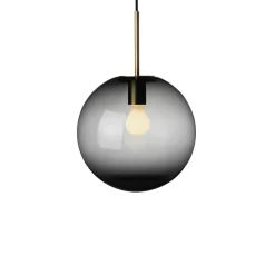 HADELAND GLASSVERK Taklampe 4014 Røkgrå