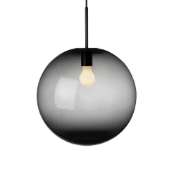 HADELAND GLASSVERK Taklampe 4014 Røkgrå