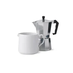 ROYAL COPENHAGEN HVIT RIFLET MUGGE 70 CL