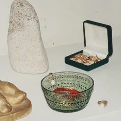 IITTALA Kastehelmi Skål 23cl Furugrønn