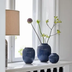KÄHLER DESIGN Kähler Hammershøi Vase 21cm Indigo
