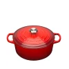 LE CREUSET Støpejernsgryte 3,3L/22cm Cerise