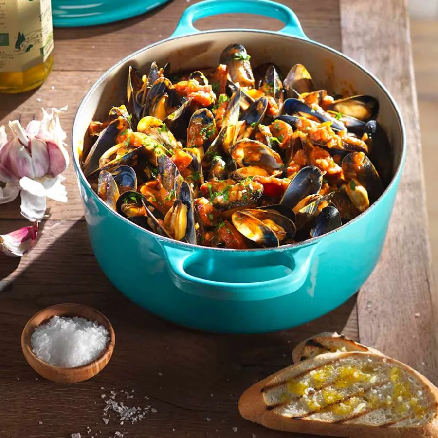 LE CREUSET Støpejernsgryte 4,2L/24cm Caribbean