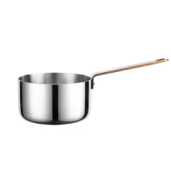 LØVE Løve Boen Kasserolle 3-Ply 1,8L 16cm Med Rosegull Håndtak