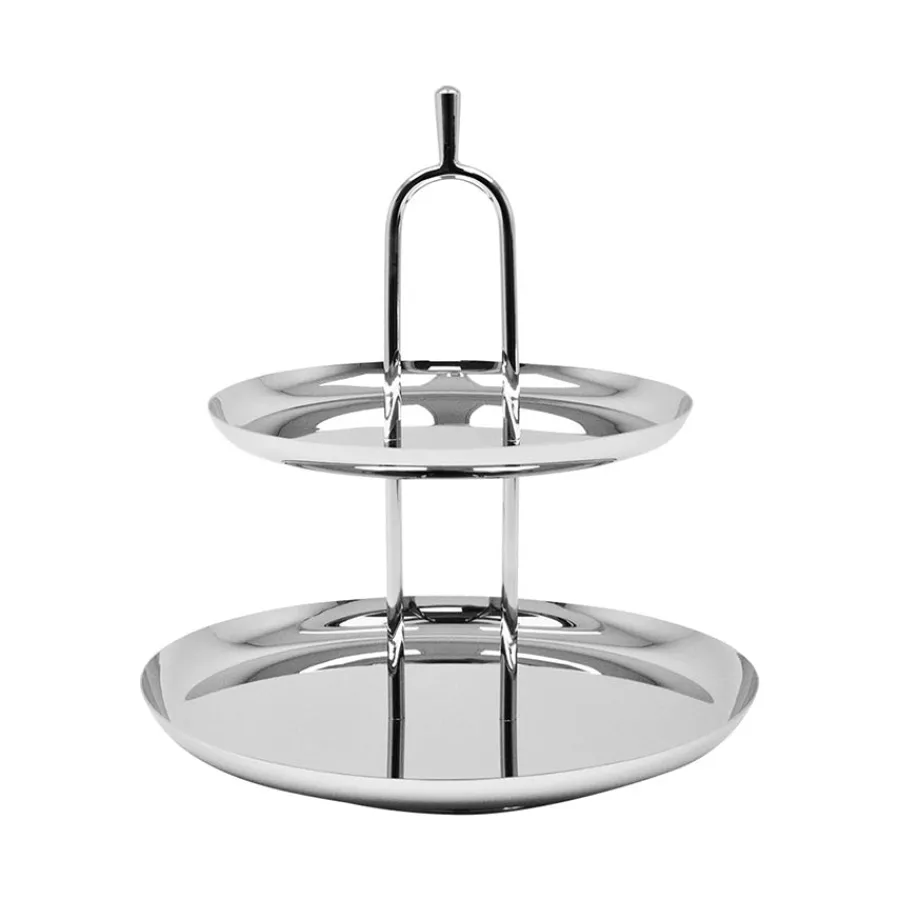 LØVE Løve Vinje Etasjefat Rustfritt Stål 30cm Sølv