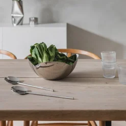 LØVE Løve Vinje Salatbestikk Rustfritt Stål 28cm Sølv