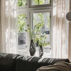 LØVE Løve Vinje Vase Rustfritt Stål 24,5cm Sølv