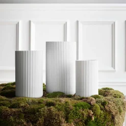 LYNGBY Lyng Porcelæn Vase 25cm Hvit