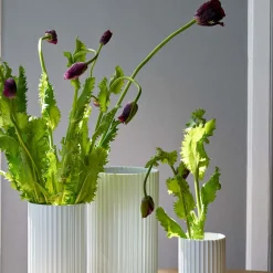 LYNGBY Porcelæn Vase 15,5cm Hvit